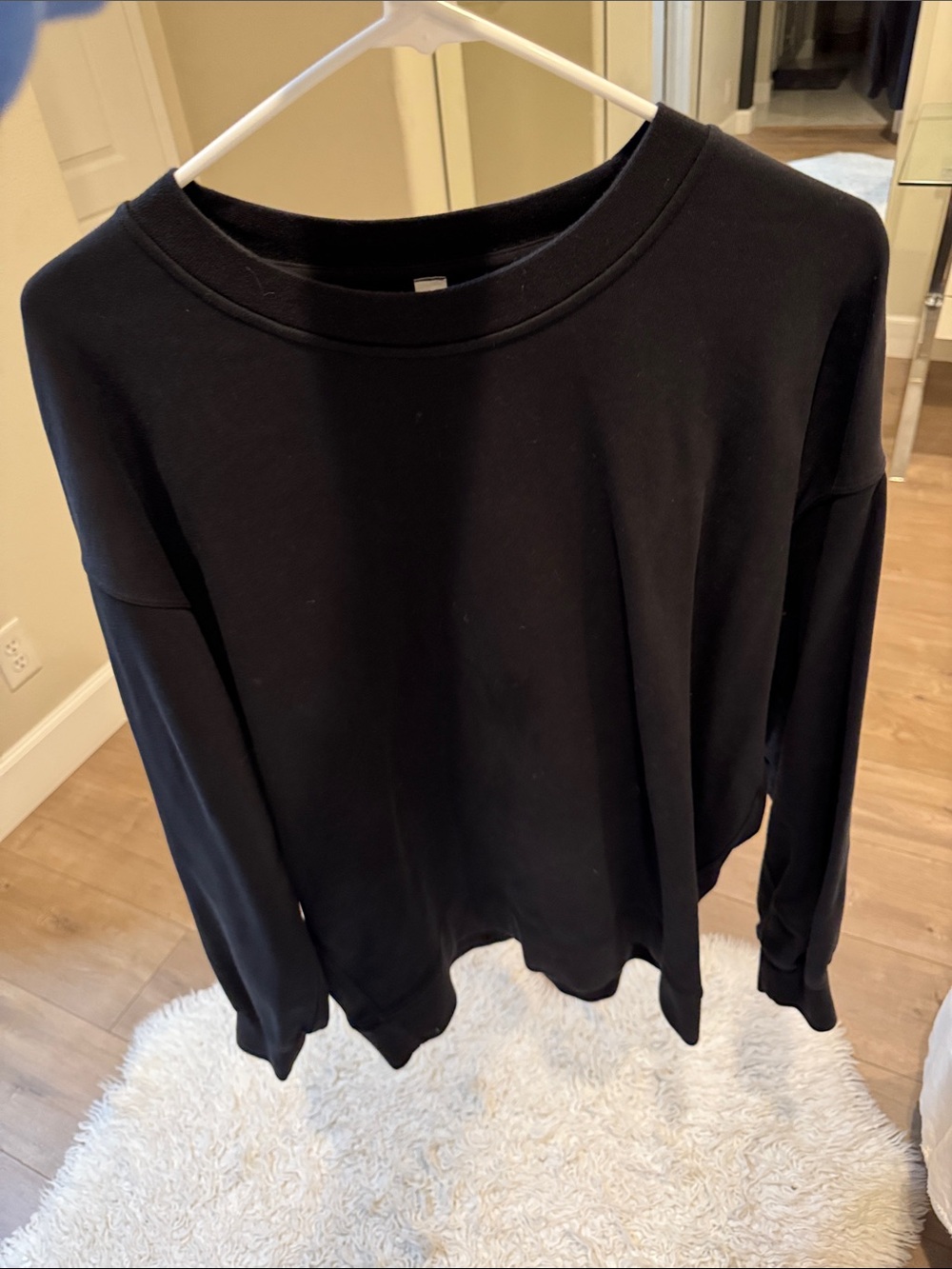 lululemon athletica Black Relaxed Crewneck Sweatshirt